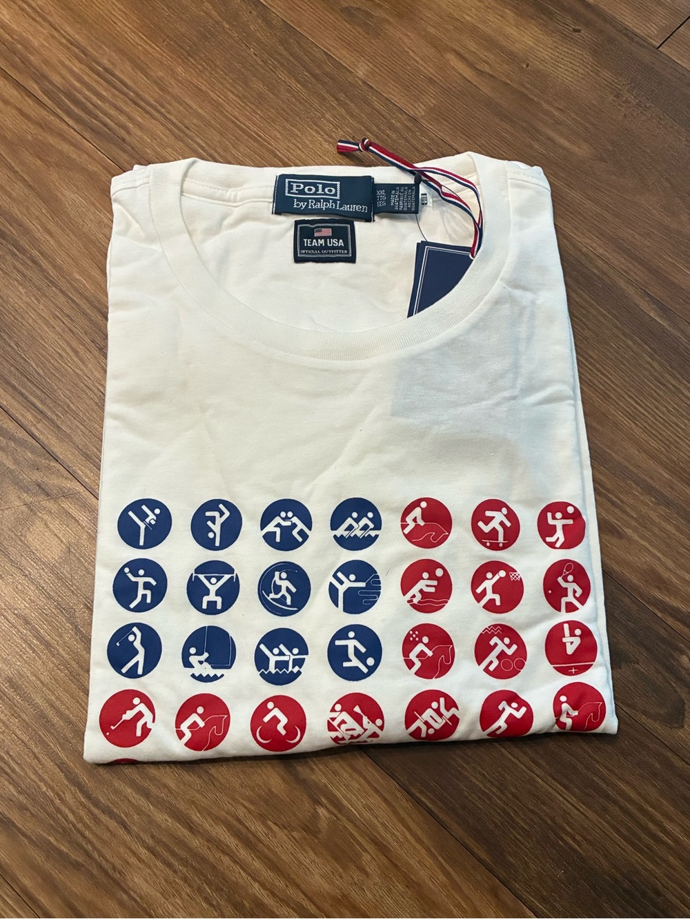 Polo Ralph Lauren Team USA Sports Icons Long Sleeve T-Shirt